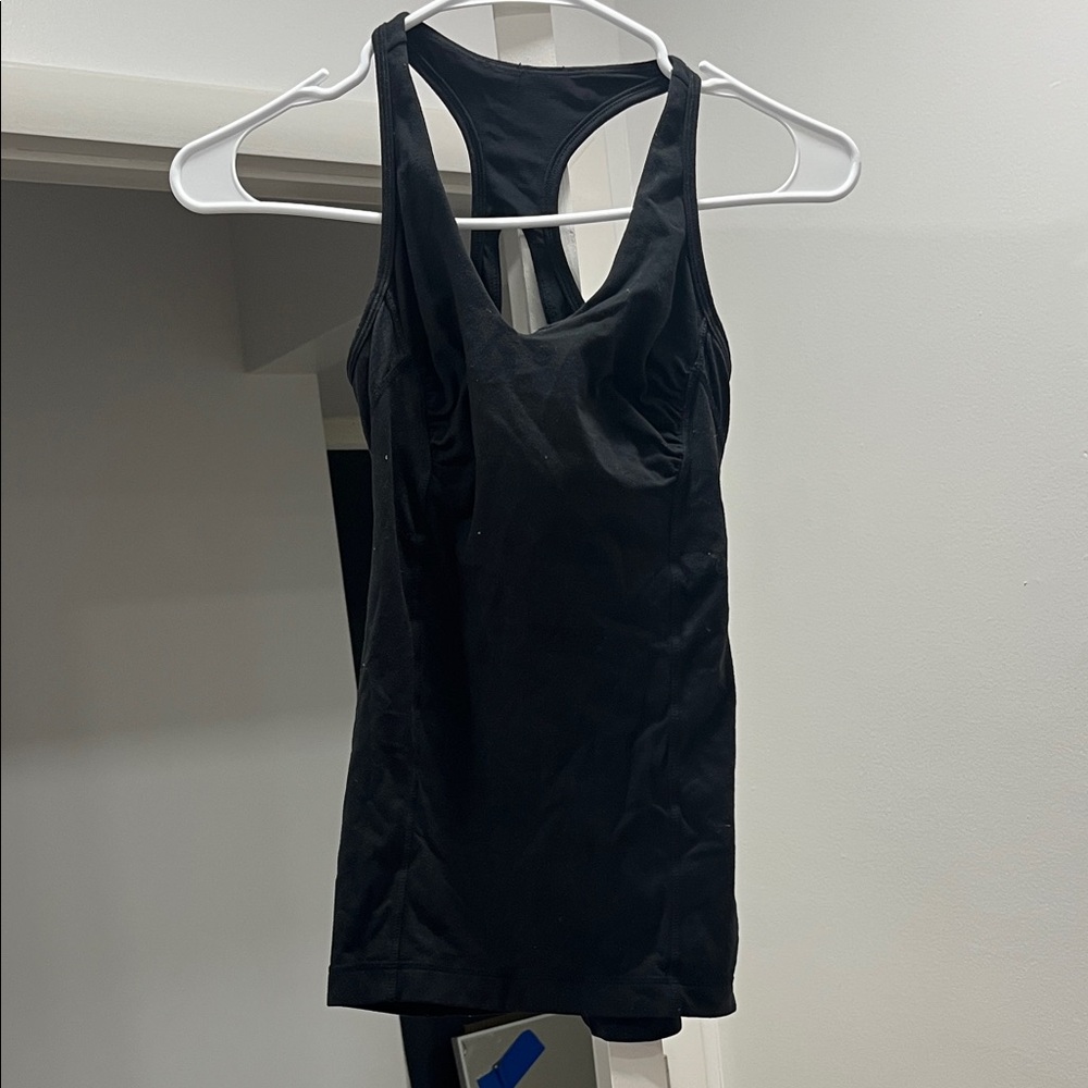 lululemon athletica Tanks and Bra Midnight Black Sports Bra Size S